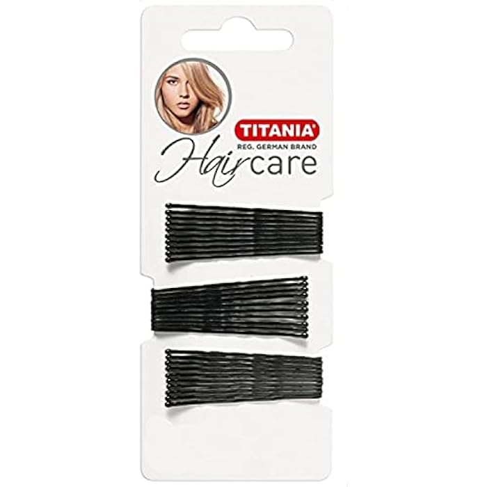Titania Hair Pins Set, 30 Pieces - Black - Image 1
